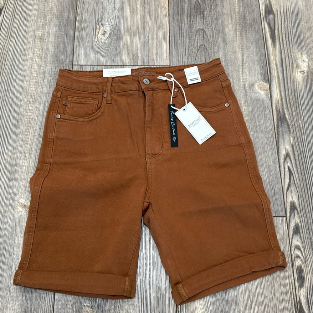Judy Blue Women's Brown Bermudas